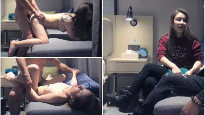  가죽옷 형은 한밤중에 얼굴짱 섹시미녀를 만나 천천히 옷을 벗고 엉덩이를 치켜들고 마구 끼어들고...